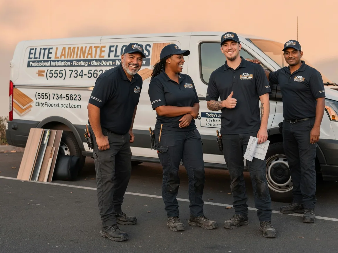 Laminate flooring installation company in Castana, IA
